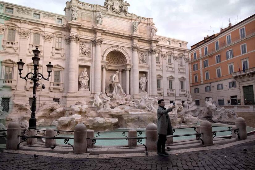 ignacio pereira photographer big cities fontana di trevi rome