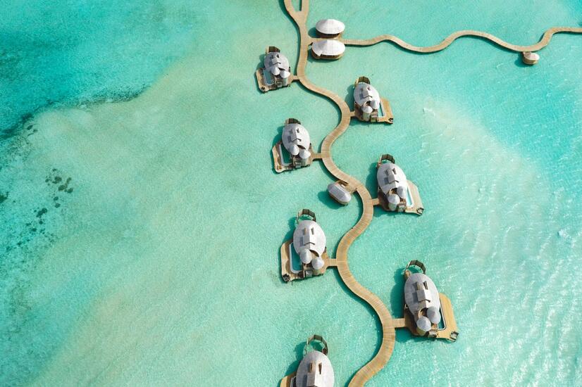 remote luxury travel Maldives soneva jani