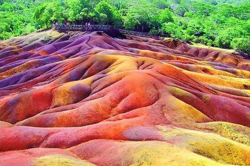 dunes colors mauritius