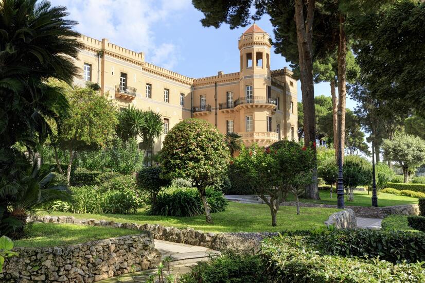 Villa Igiea was purchased in 1899 by the influential Florio dynasty, then one of the most important families in Sicily. Photo: Rocco Forte Hotels. villa igiea