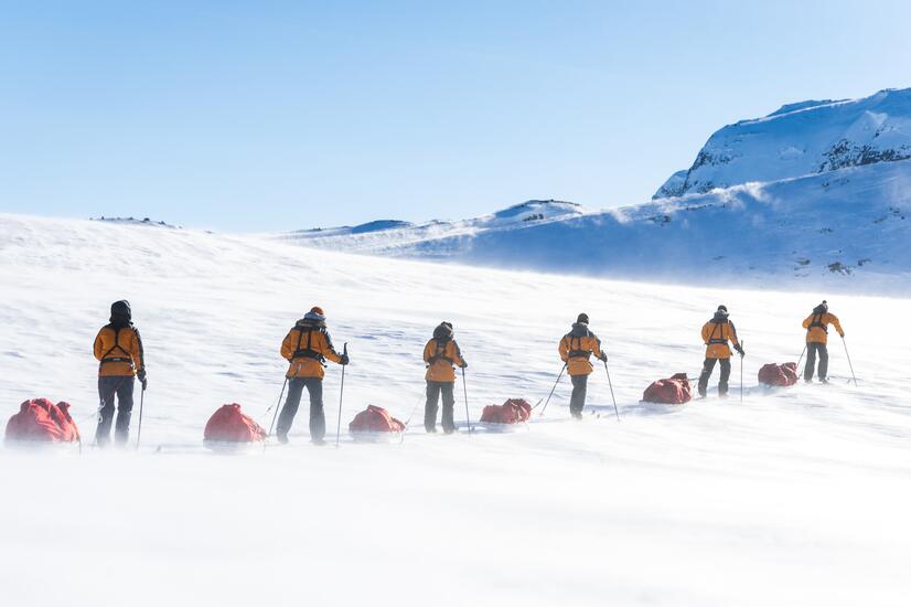 Expedition in Finse, Norway.