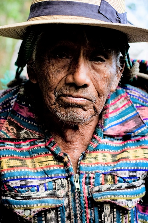 Maya in Acatenango.