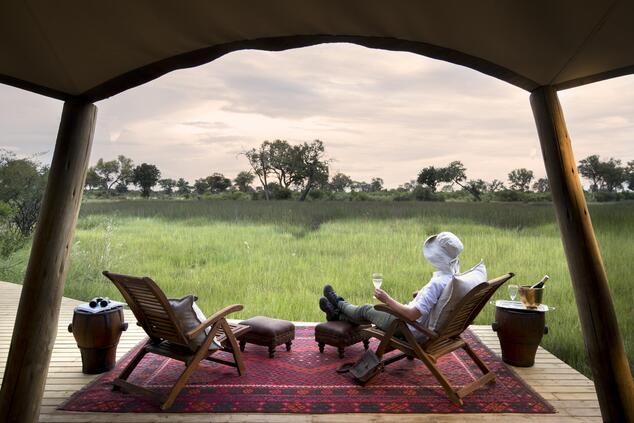 sustainable luxury safari Africa great plain conservation.