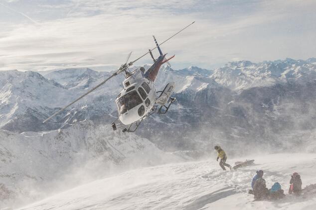 luxury trip private chalet french alps heliskiing experience