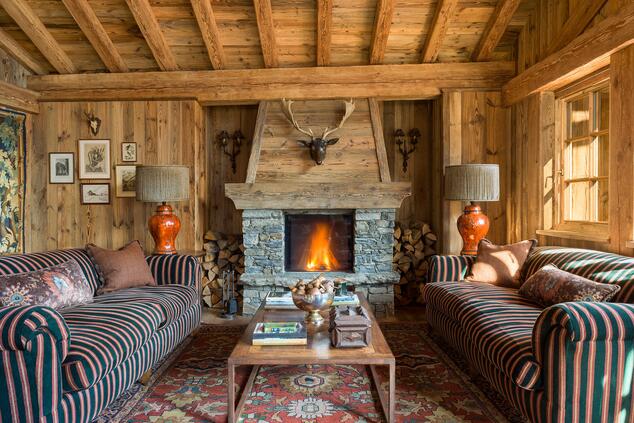 travel luxury private hotel french alps skiing chalet hibou