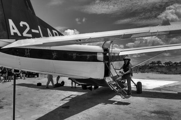 luxury safari trip africa africa botswana light aircraft Africa Safari Luxury