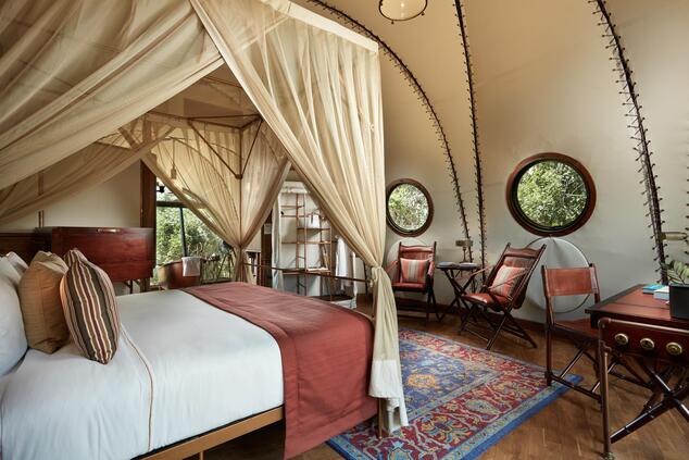 The aesthetics and interior design of the stores fuse vintage with futuristic luxury safari trip yala sri lanka wildcoast tented lodge