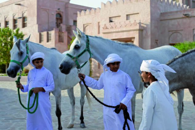 luxury travel desert dubai horses arabian horses