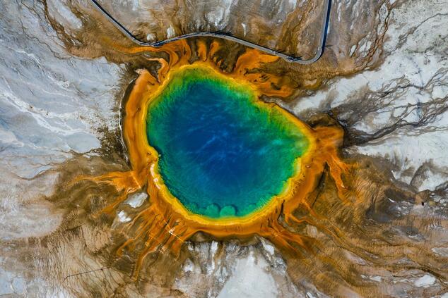 yellowstone national park usa.