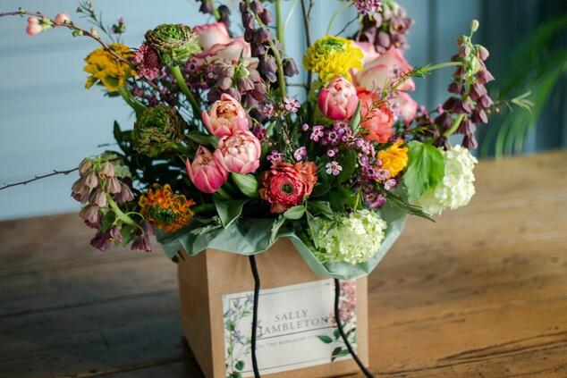 sally hambleton design luxury flowers madrid
