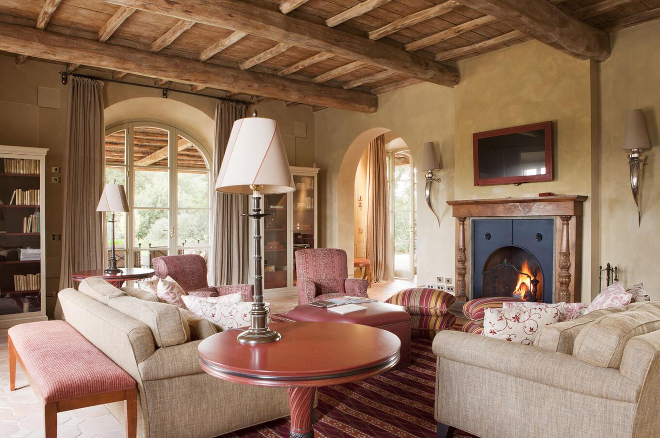 rosewood luxury hotel Castiglion del Bosco Tuscany
