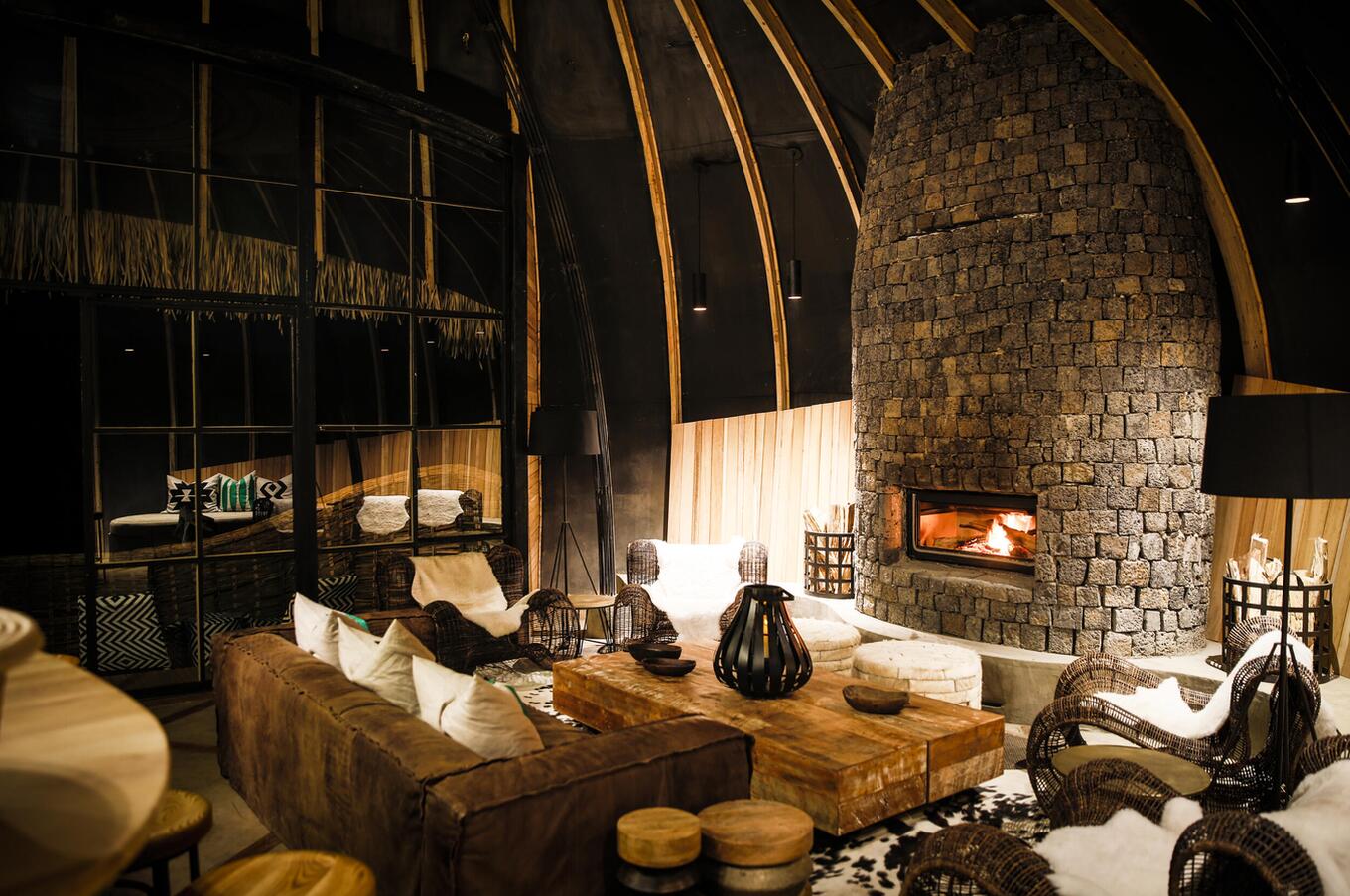travel luxury Bisate lodge trekking gorillas Rwanda