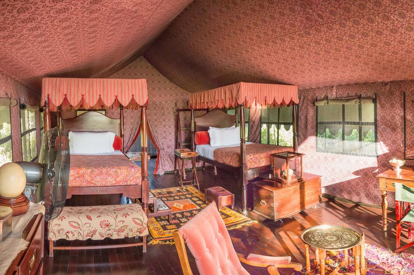 travel luxury remote safari camp Africa Jack's Camp