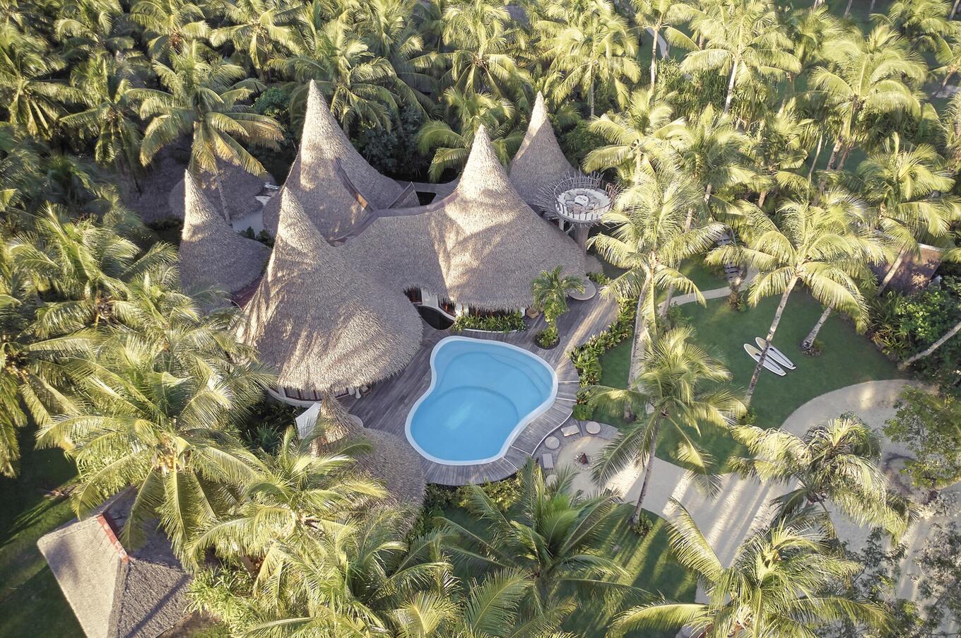 remote luxury travel romantic island Siargao Philippines nay palad.