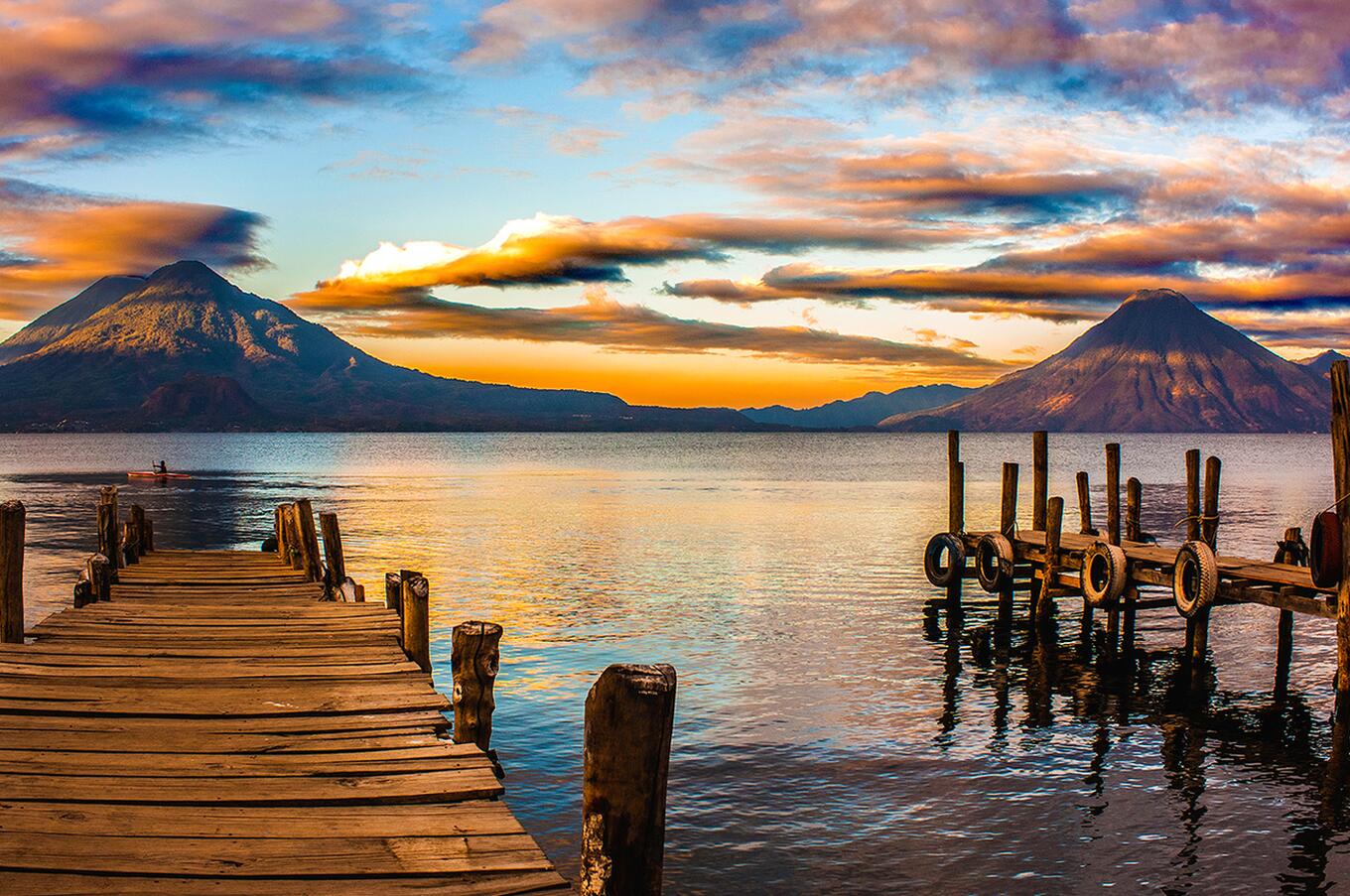 Atitlán, Guatemala - the land of volcanoes