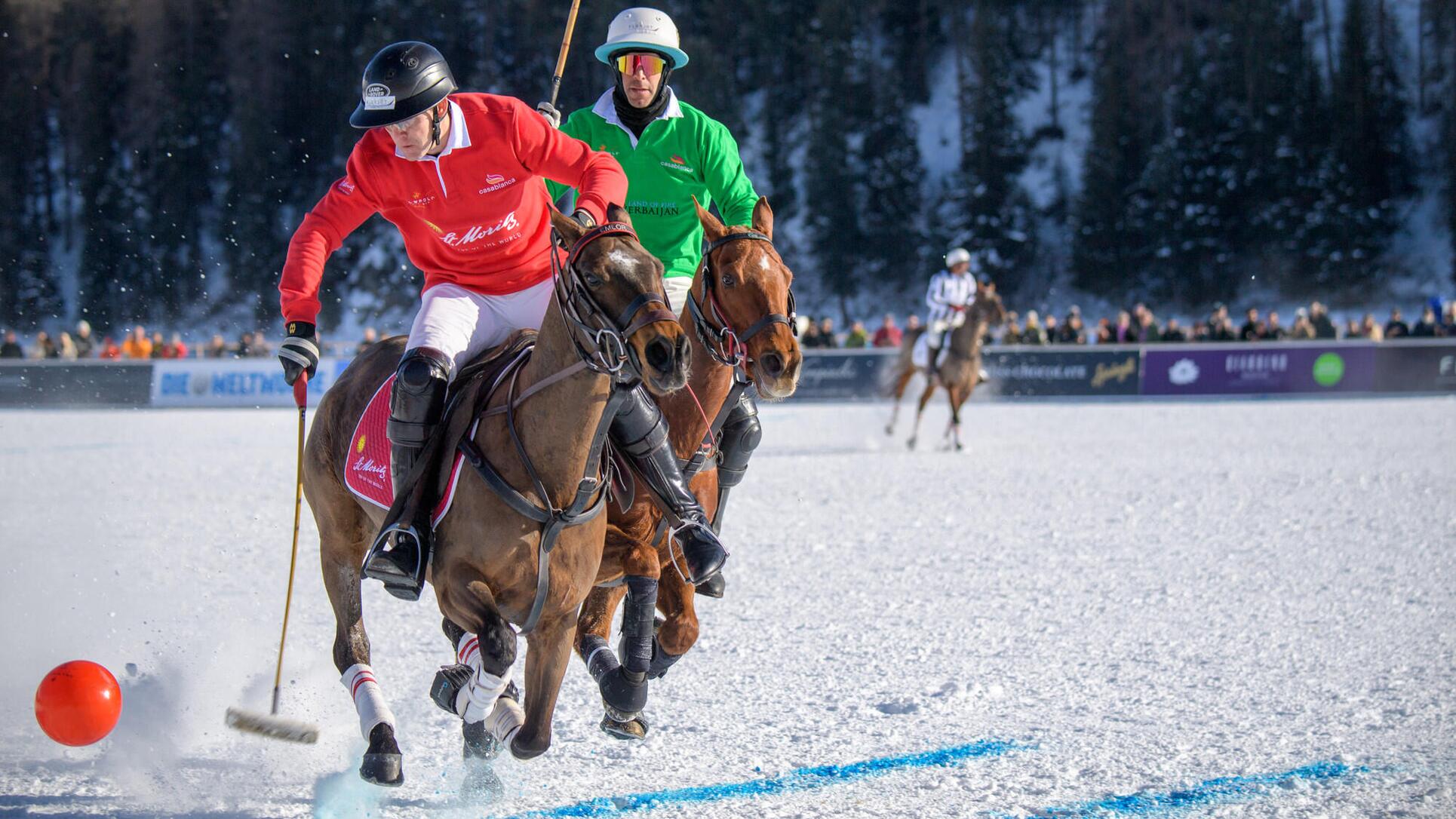 Snow polo St. Moritz  St. Moritz snow polo