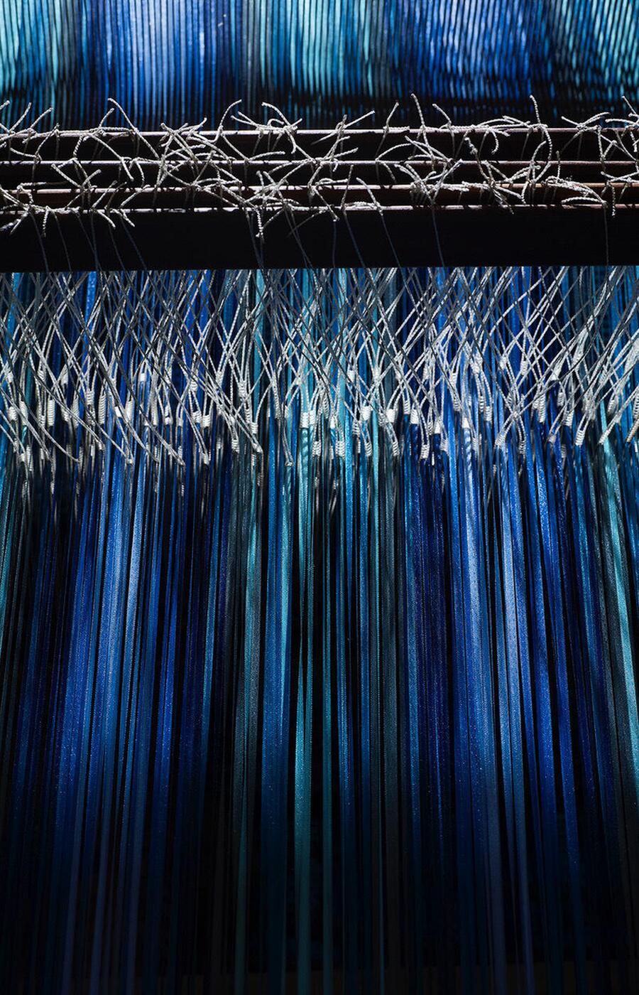 Some of the fibers used in hechizoo come from remote parts of the Amazon and the Andes. jorge lizarazo designer luxury textile Colombia
