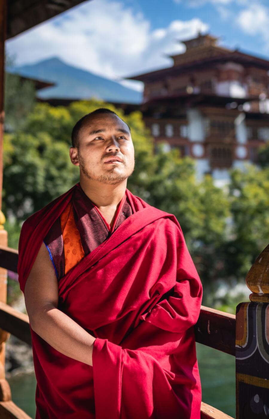 Bhutanese monks